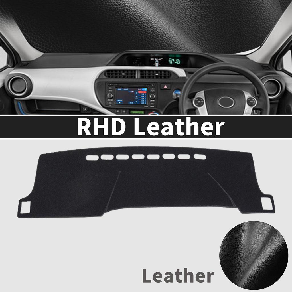 Fit for Toyota Aqua Prius C NHP10 2019-2012 Dashmat Dashboard Cover Pad DashMat Sunshade Protective Carpet Leather Accessories