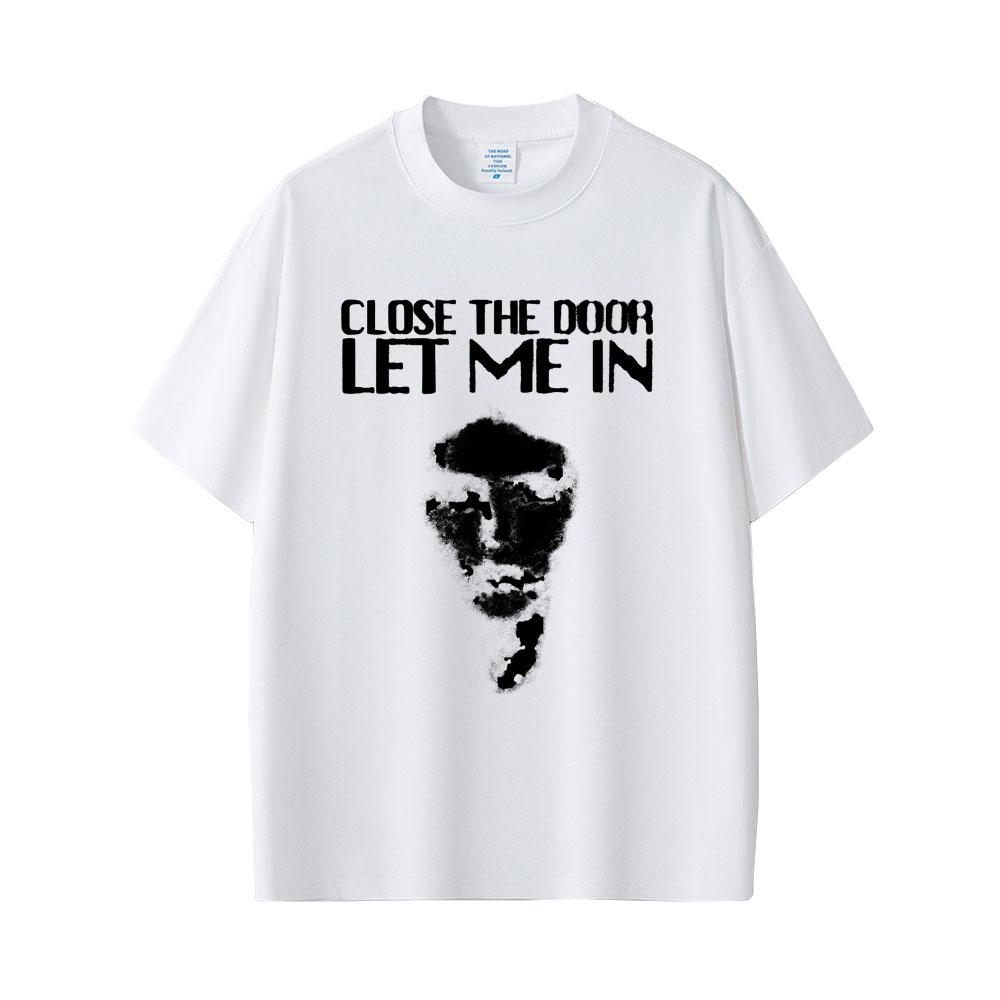 Ethel Cain Face Graphic Tshirts Perverts Vacillator Close The Door Let Me in Tshirt Unisex Women Vintage Gothic Oversized T Shirt