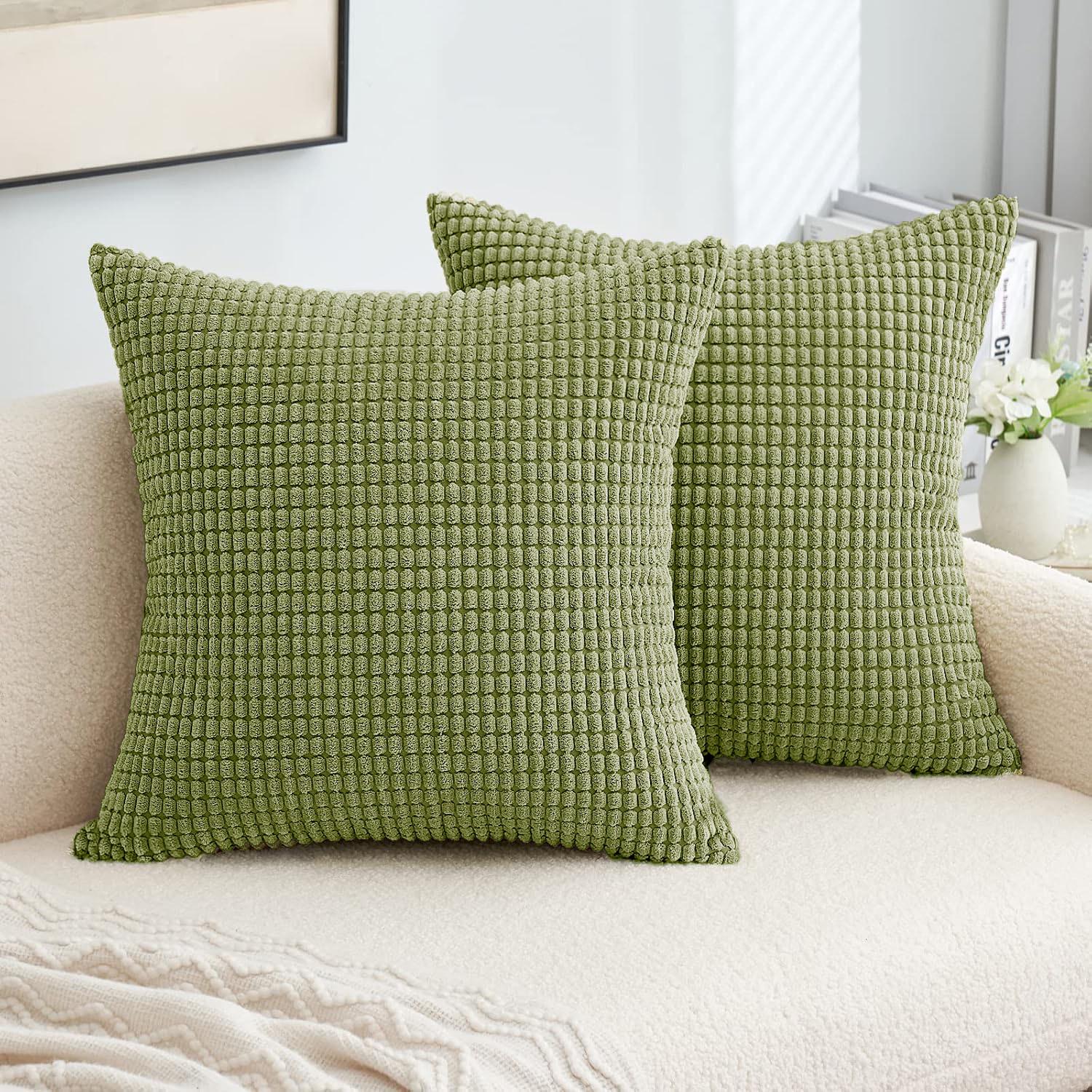 

Розкішна Мінімалістична Плетена Наволочка з Текстурою Кукурудзяного Зерна для Дивана, Ліжка або Автомобіля - Без Вставки 30x50