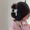 Luxury Starry Sky Rhinestone Bow Hair Clip - Volumizing Shark Clip Accessory