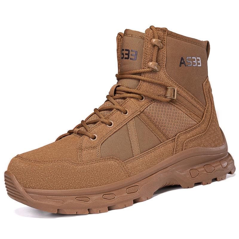 Men's Plus Size Outdoor Tactical Military Boots - Desert Sports Casual Shoes