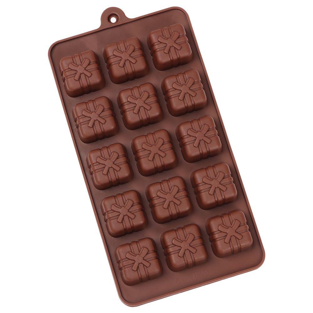 

Пудинг Десерт Силиконовая Форма для Шоколада Рождественская Подарочная Коробка 3D Форма Кулинарные Инструменты для Выпечки