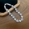 French Luxury Amethyst Flower Zircon Bracelet - Chic, Versatile, Elegant Jewelry