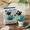 Flower Fairy Sunflower Butterfly Building Blocks - Compatible with Lego, Small Parts, Assembled Ornaments.