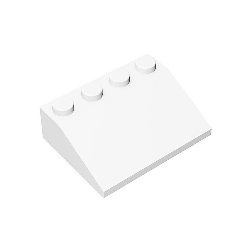 Non-Toxic 10Pcs 3297 3X4 Slope 4Dots Building Blocks Moc Accessories Compatible With Brick Construction Children Toys Gift Box