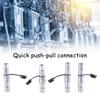 Metal SF6 Plug And Socket Pair  Industrial Connectors Quick Push Pull Precise For Digital Cables