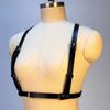 Women Fashion Sexy Pu Leather Waist Belt Punk Gothic Body Bondage Chest Harness Belt Party Tourism Clothing Accessories