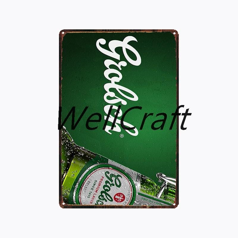 

[ WellCraft ] Grolsch Metal Tin sign Vintage Wall Plaque Decor WX-51-1 room decor vintage decor home decor wall decor 20X30CM