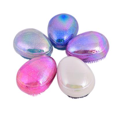 Hair Brush Comb Egg Round Shape Soft Styling Tools Hair Brushes Detangling Comb