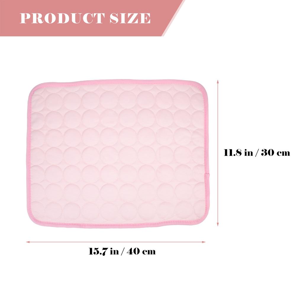 Cooling Dog Mat Pet Cooling Cushion Summer Sleeping Pad for Dogs Cats Lightweight Portable Place Exquisite Craft