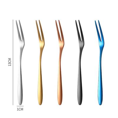 Fruit Fork 6Pcs Mini Food Pick Brand New Practical