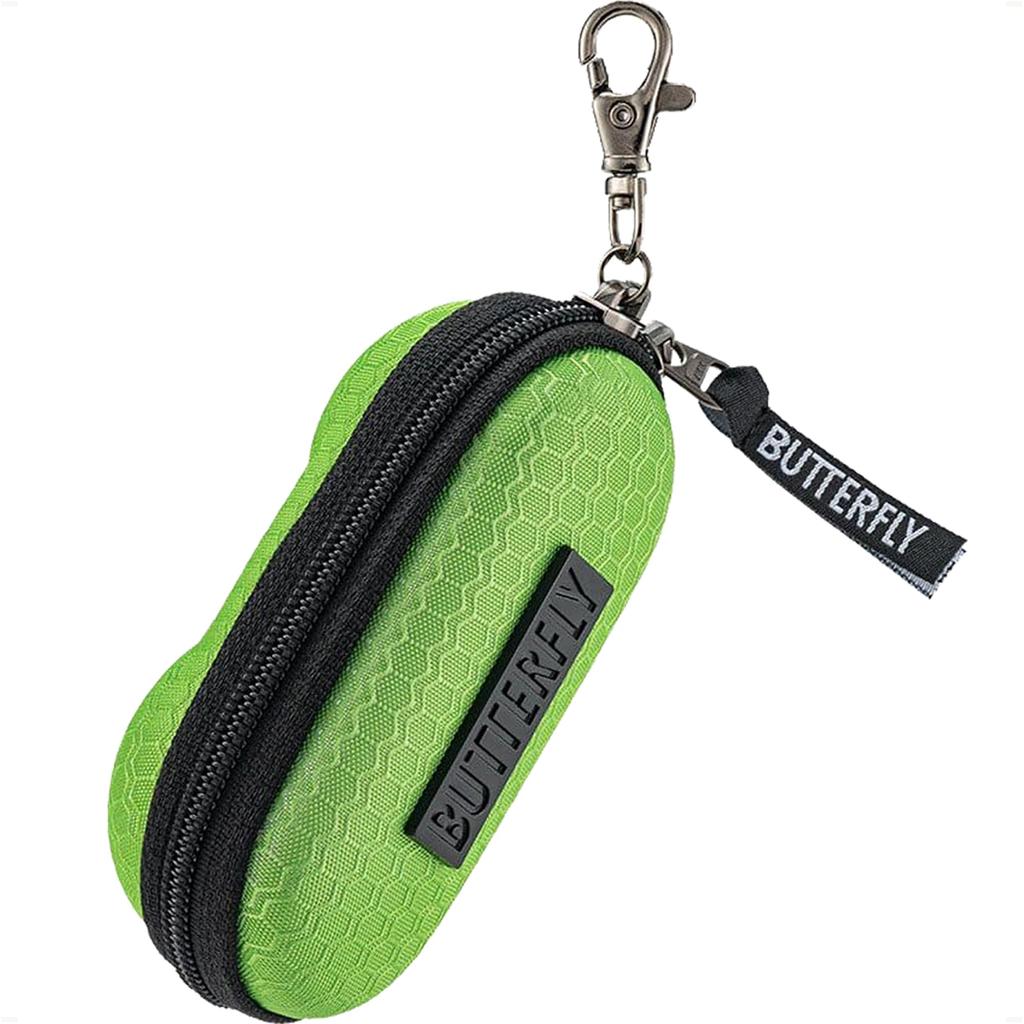 Pouzdro na míčky na stolní tenis, šestihranný držák na 2 míčky, světle zelený [Butterfly]