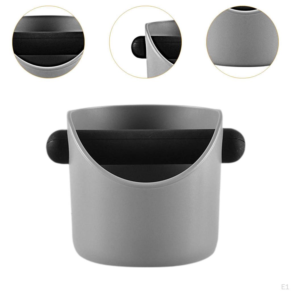Espresso Knock Box Coffee Ground Dump Bin AntiSlip Trash Can Machine Accessories for