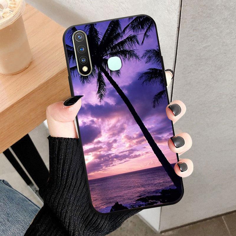 For Vivo Y19 1915 Case Y5S Luxury Fashion Shockproof Soft Silicone Back Cover For Vivo Y 19 VIVOY5S Phone Case Funda VIVOY19