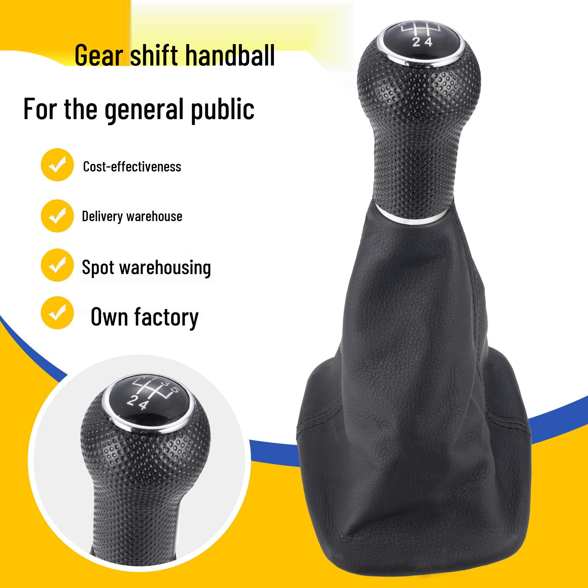 

Compatible Gear Shift Knob & Dust Cover for Volkswagen Golf 4 - 12mm/23mm Caliber Large hole 23mm
