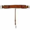 Leather Rear Tooled Western Tack Cinch Girth Flank Billet For Horse Saddle.
