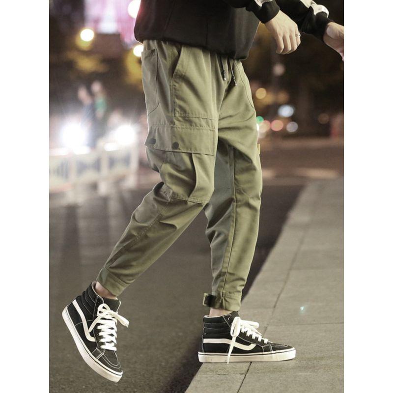 Fashion Brand Spring Street Fashion Handsome Casual Pants All-Matching Work Clothes