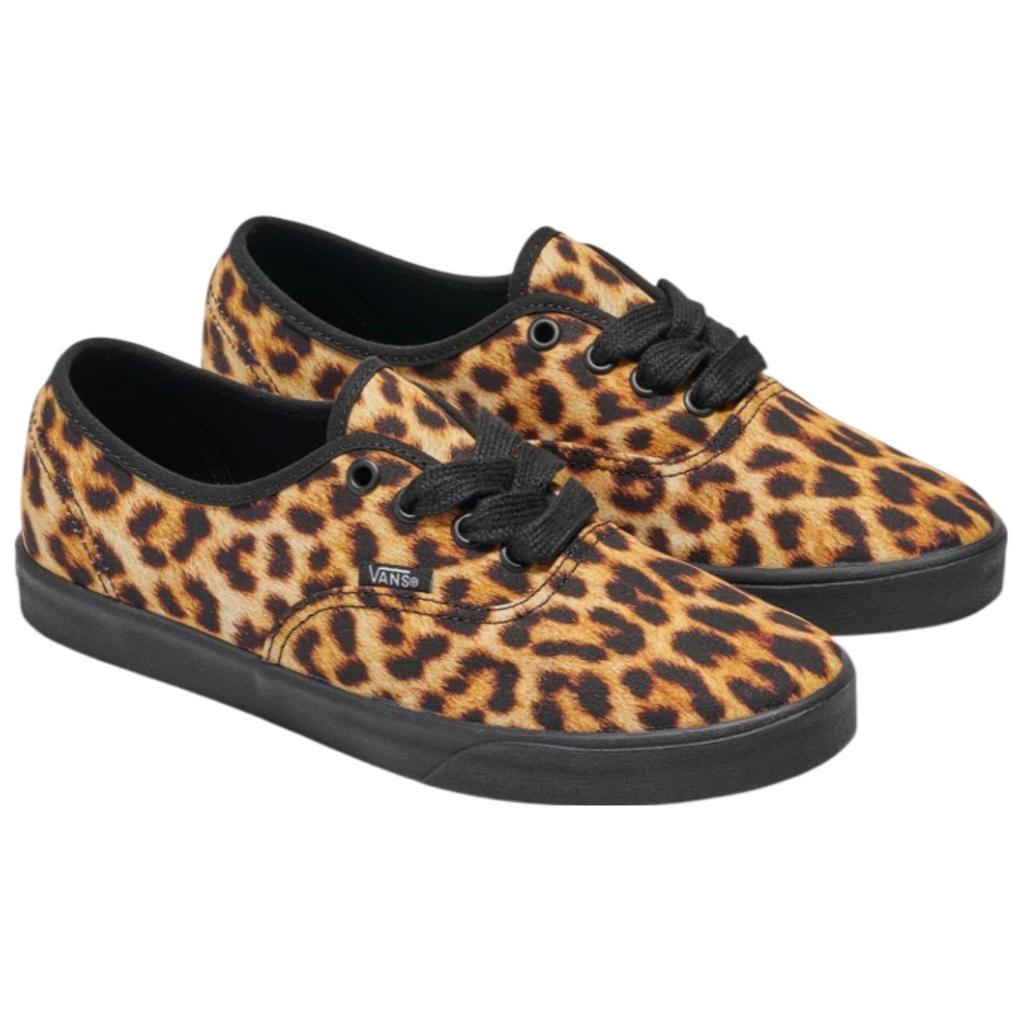 New Vans Authentic Anti Slip Wear Resistant Low Top Skateboard Shoes Unisex Brown Black VN000D04LPR