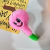 Creative Cute Funny Colorful Light Bulb Plush Doll Stuffed Toys Keychain Pendant Bag Charms Backpack Hang Ornaments Gift Keyring