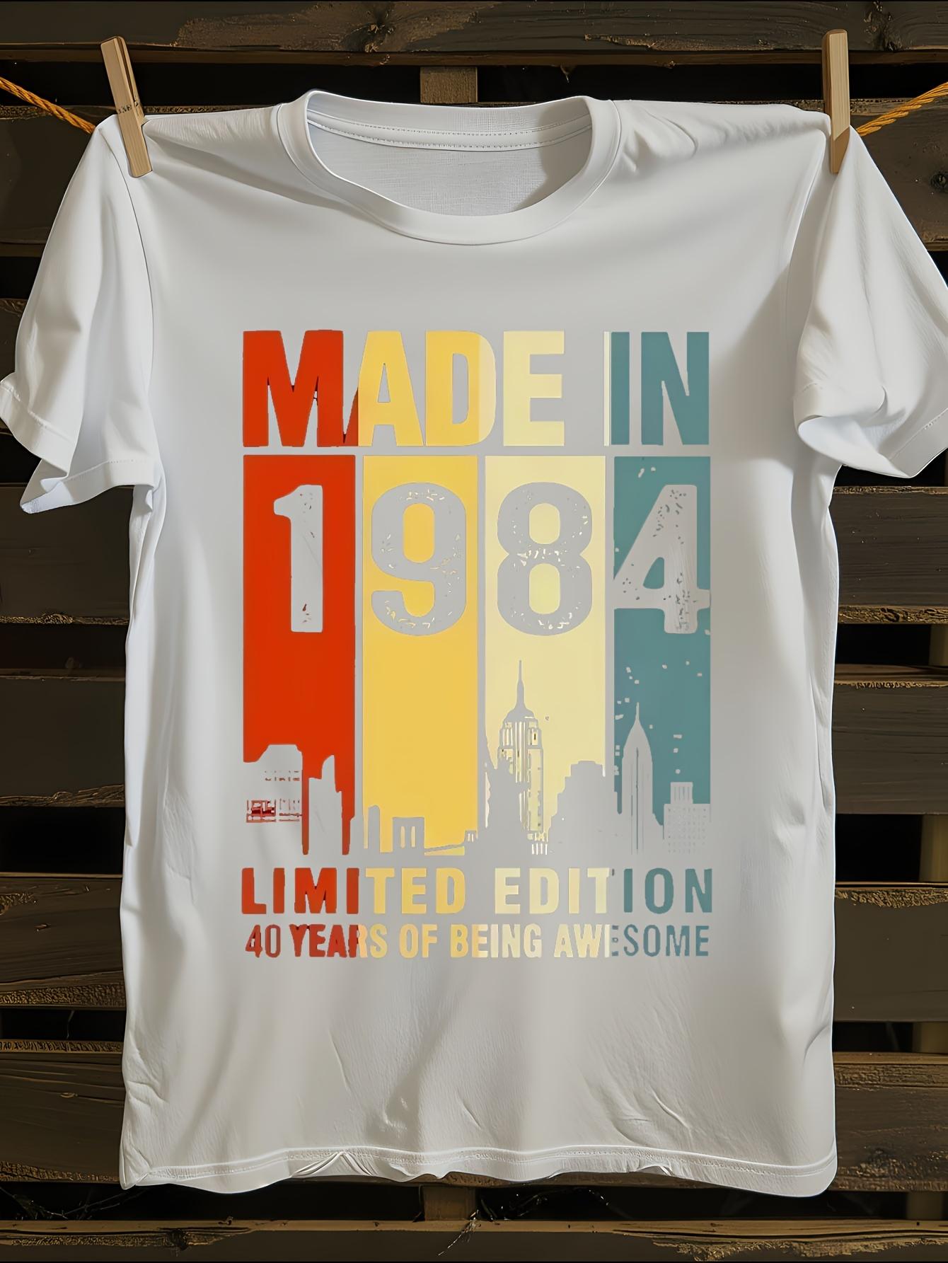 1984 40th Anniversary Vintage T-shirt L