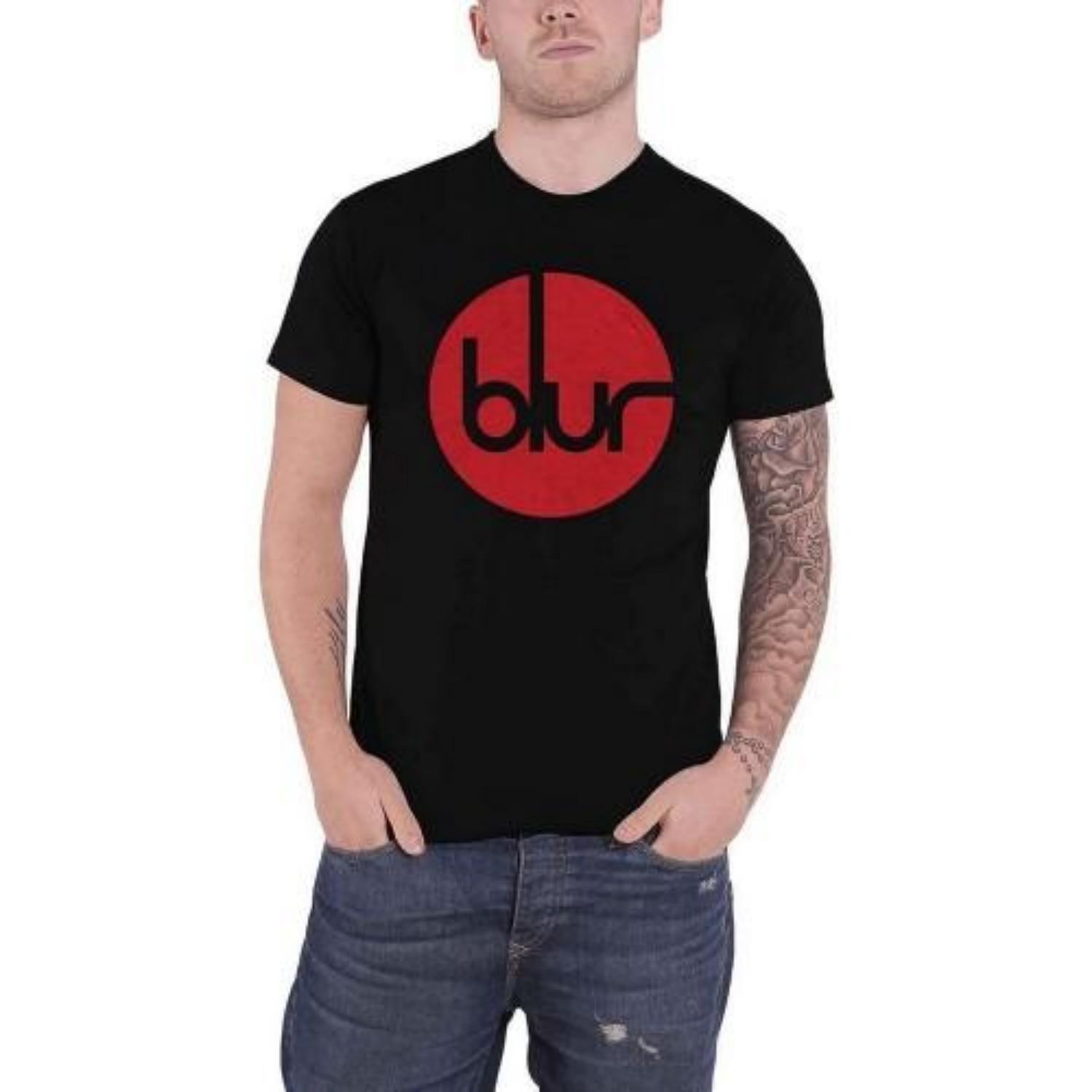 

Blur Unisex Adult Circle Logo T-Shirt S чёрный