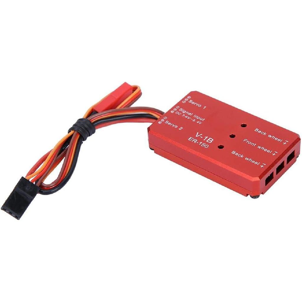 Dilwe JP Hobby ER-150 Alloy Electric Retractable System for Fixed-wing Aircraft RC Accessory(Controller (2S power supply))
