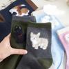 Autumn and Winter Japanese Warm Thickened Mid-calf Socks Puppy Cotton Wool Socks Female