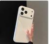 Luxury Laser Aurora CD Texture Phone Case For iPhone 17 Air 16 15 14 13 17 Pro Max Large Window Bumper Shockproof Non-Slip Cover