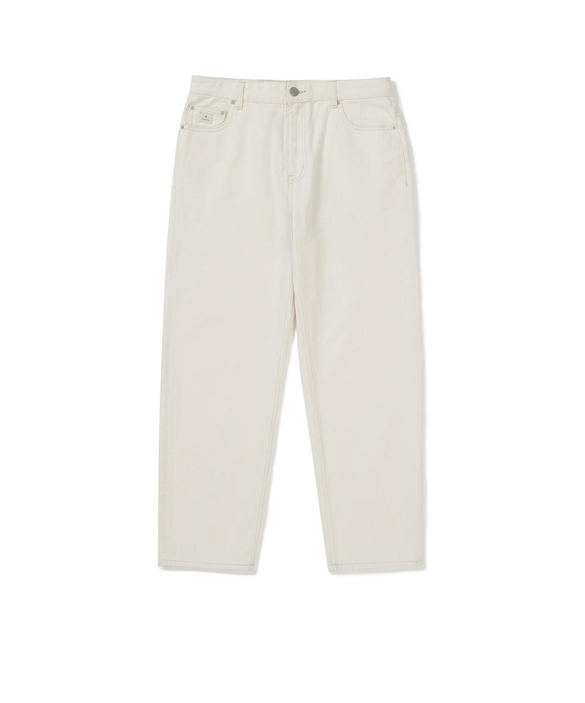 SNOWPEAK APPAREL Denim Straight Pants (S25Zmfpt76) Ivory