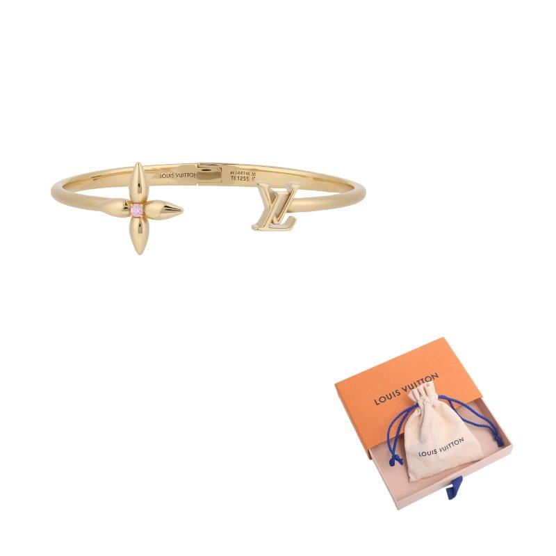 LOUIS VUITTON Louisette Crystal Bangles Women`s