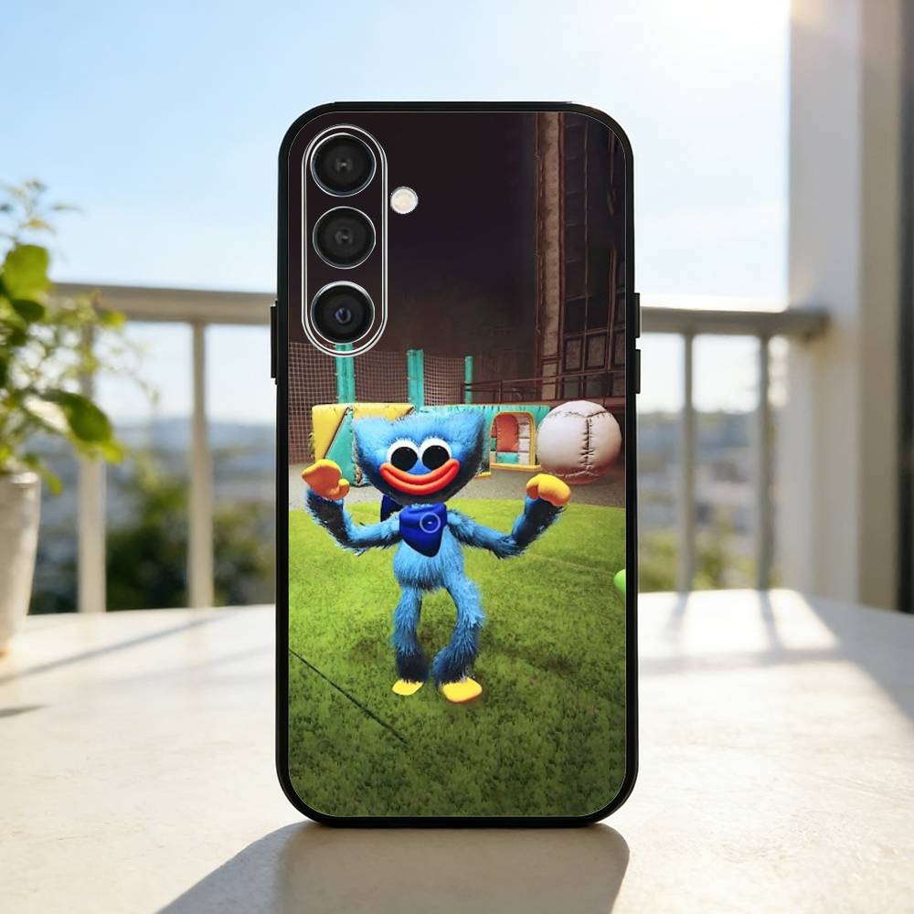 Game H-huggy W-Wuggy Phone Case For Samsung A73,72,71,53,52,51,22,91,80, Soft Black Cover Samsung a11