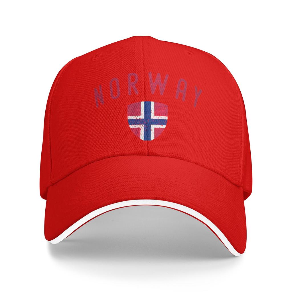 Sommer Norwegen Schild Baseballkappe Outdoor Sport Klassischer Druck Sonne Hip Hop Hüte Herren Erwachsene Dropshipping Baseballkappen