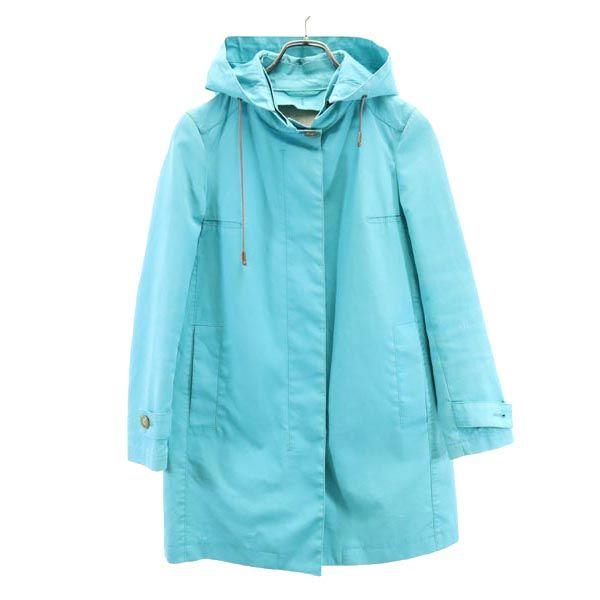 MACKINTOSH PHILOSOPHY cotton coat 36 light blue hood Women Used