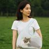Nylon Portable Pet Bag Breathable Pet Handbag Single Shoulder Pet Carrier Bag  for Cats Dogs