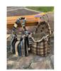 2025 Autumn/Winter Plaid Plush Shoulder Bag: Retro Large Capacity Women's Tote