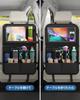 Car Seatback Kick Car Storage Pocket with Folding Tray for Children and Adults New Model with Touchable Tablet Car Tissue Convenient Backseat Car