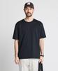 STCO [Black Label] Supima Round Neck Short Sleeve T-Shirt_Black (Semi-Oversized Fit)_Stswb92Nsb