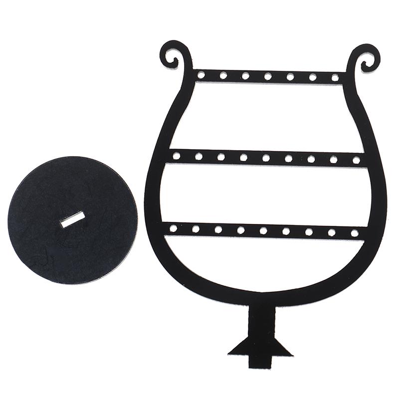 1Pc 2In1 Stud 25Hole Earrings Jewelry Box Display Stand Bottle Shape Holder