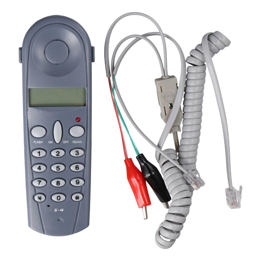 Grey Network Cable Tester  Cable Set Tool D019 Check Lineman Cable  Line Fault