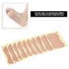 10ks 9 x 6,5cm Deodorantová náplasť pod pazuchu Unisex Absorpčná podložka pod pazuchy proti potu