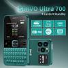 Button Elderly Mobile Phone 4 Card Function Machine NFC Access Control 2G Spare Mobile Phone