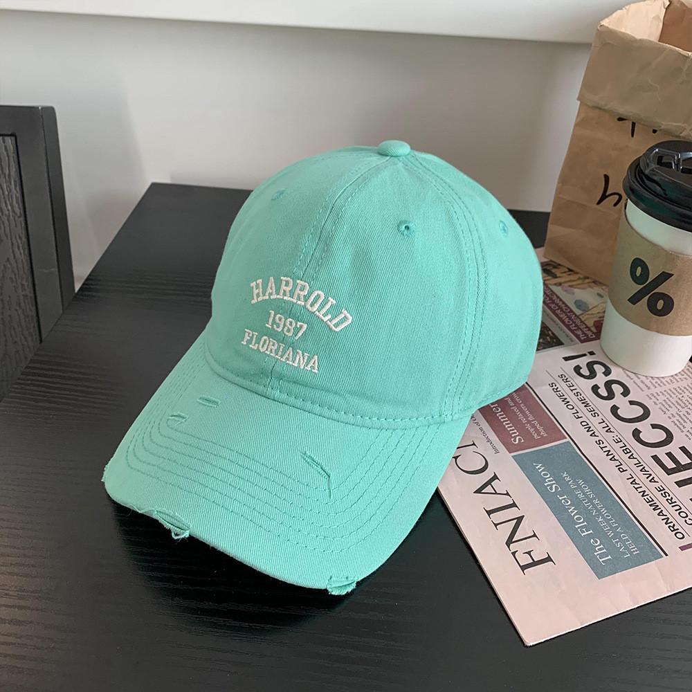 Letter Harrold 1987 Embroidered Baseball Cap For Unisex Adults Hat Breathable