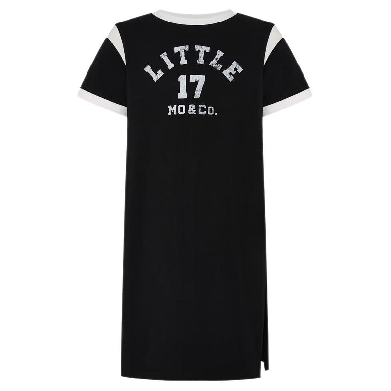 Little MO&Co. Girls  Summer Short-Sleeve T-Shirt Dress 120