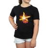 Disney Mädchen Cars Lightning McQueen Burst Baumwoll-T-Shirt