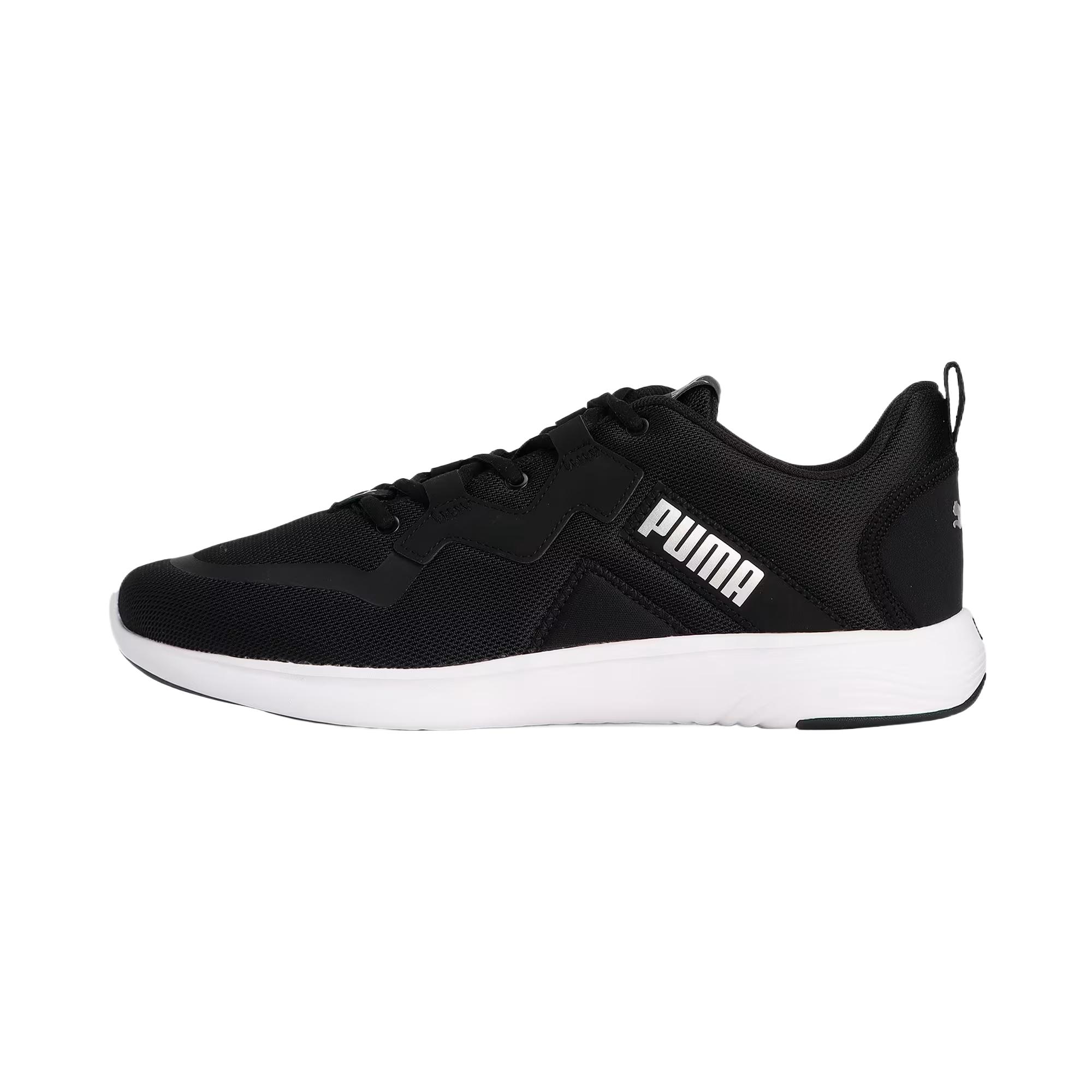 

Puma Softride Vital Mu Модные Универсальные Трендовые Удобные Кроссовки с Низким Верхом Унисекс Черный 312002-01 35.5