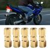 Brass Compression Fitting Connector Union For 3/16 OD Hydraulic Brake Lines 5Pc