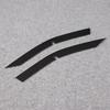 RUIQ Toyota Prius 60 Series Exterior Upper Grille Fins Front Bumper Underlip Designed Exclusively for the Toyota Prius 60 Carbon Fiber Garnish, (Black