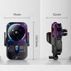 Magnetic Wireless Car Charger Fast Charging Auto Induction Wireless Charger  Mobile Phone