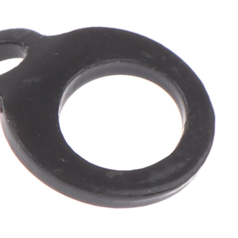 1 Pair Carbon Steel Tie Down Strap Rings For Motorcycle Dirt Bike Atv Utv