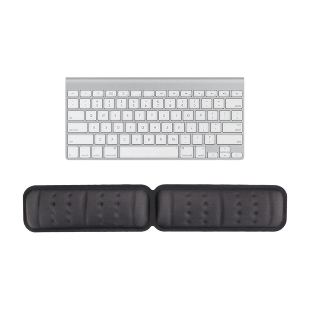 Soft Wrist Support Pad Non-Slip Base Mouse Pad Breathable Keyboard Wrist Support Desktop